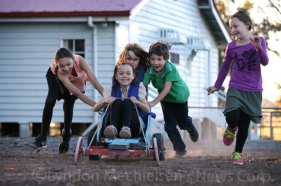 Kids and Billy Carts