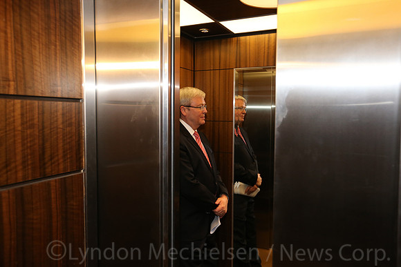 Rudd Melbourne Presser