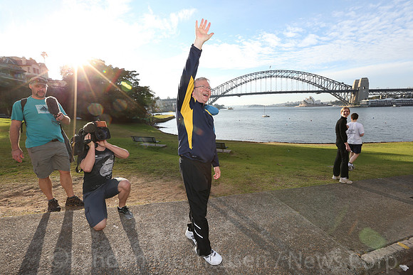 Rudd Sydney Walk