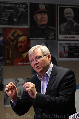 Rudd Sydney Hitler